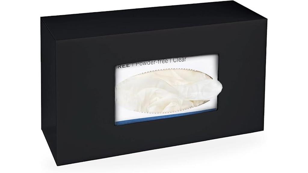 acrylic medical glove dispenser