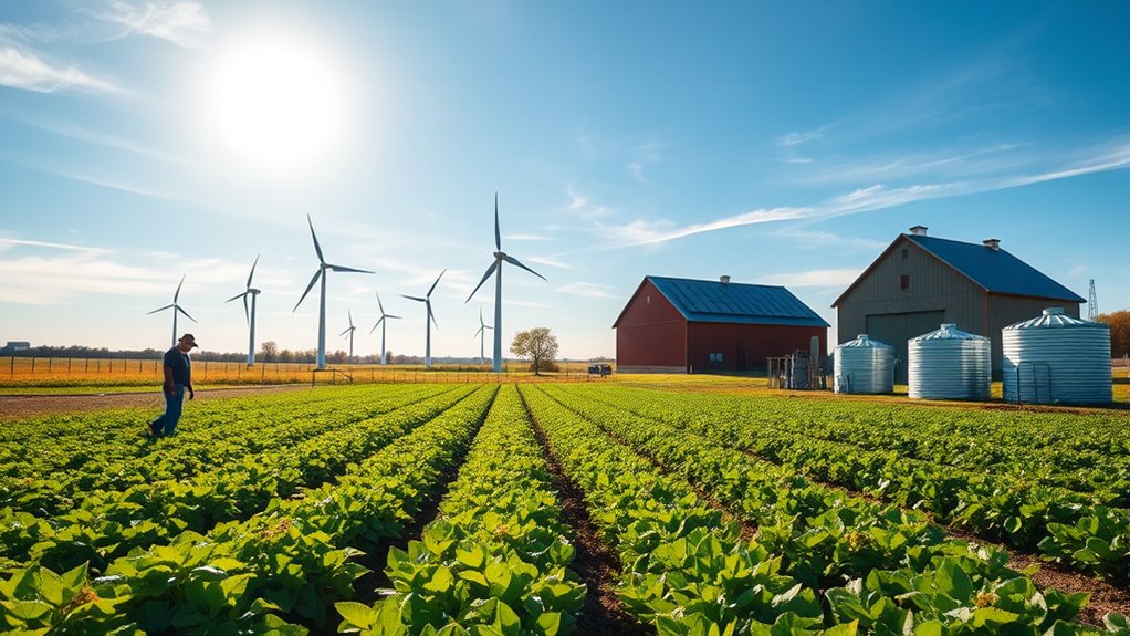 adopting sustainable agriculture techniques