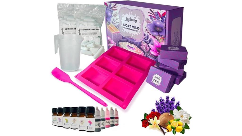 adult goat milk soap kit