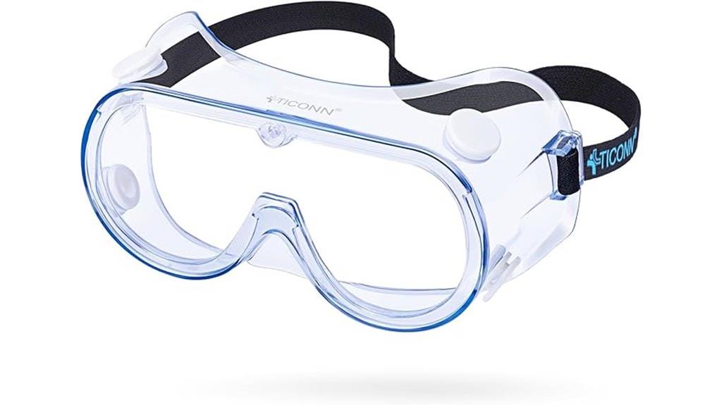 anti fog safety goggles