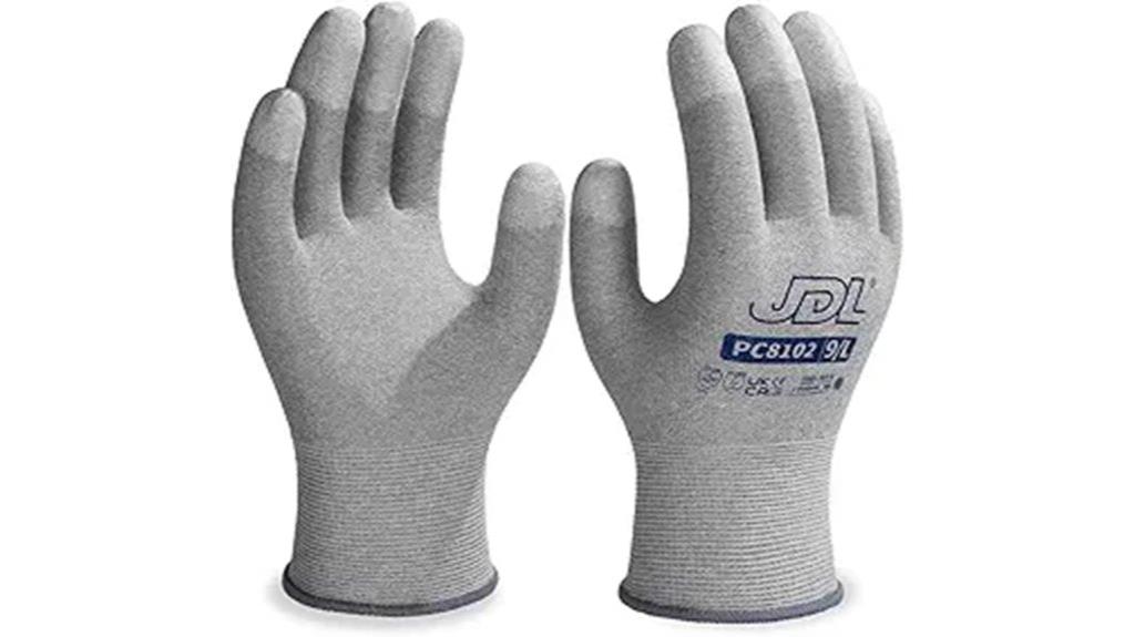 anti static pc work gloves