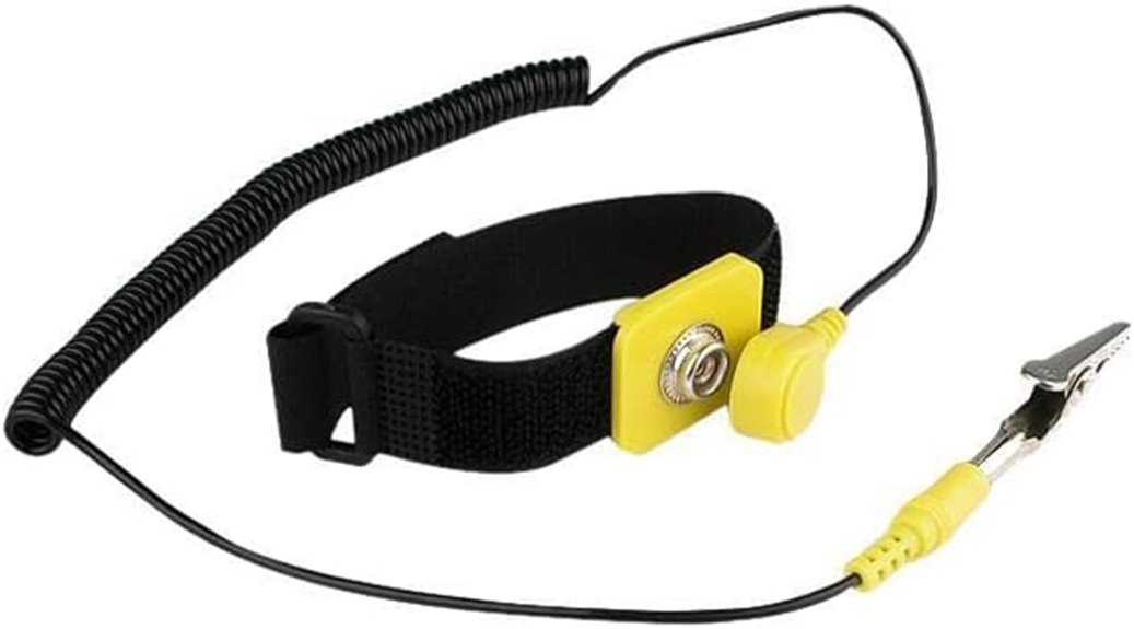 anti static wrist strap grounding