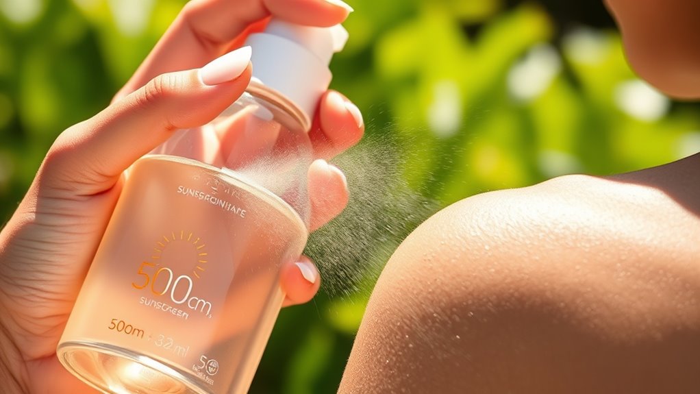 apply and reapply sunscreen