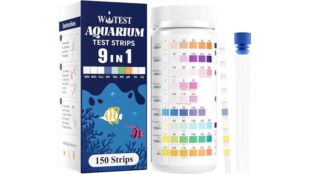 aquarium water test strips