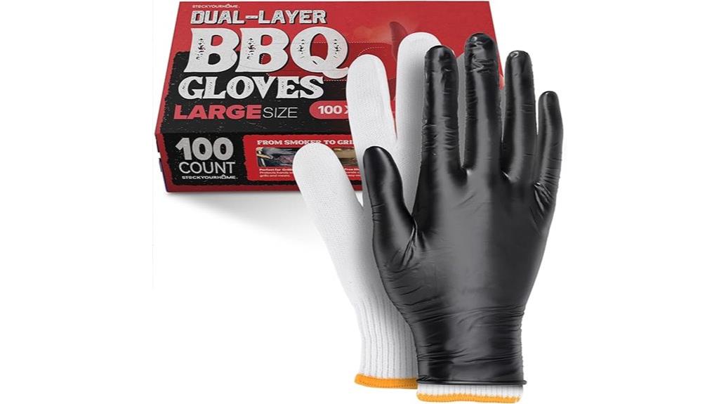 bbq gloves with disposables