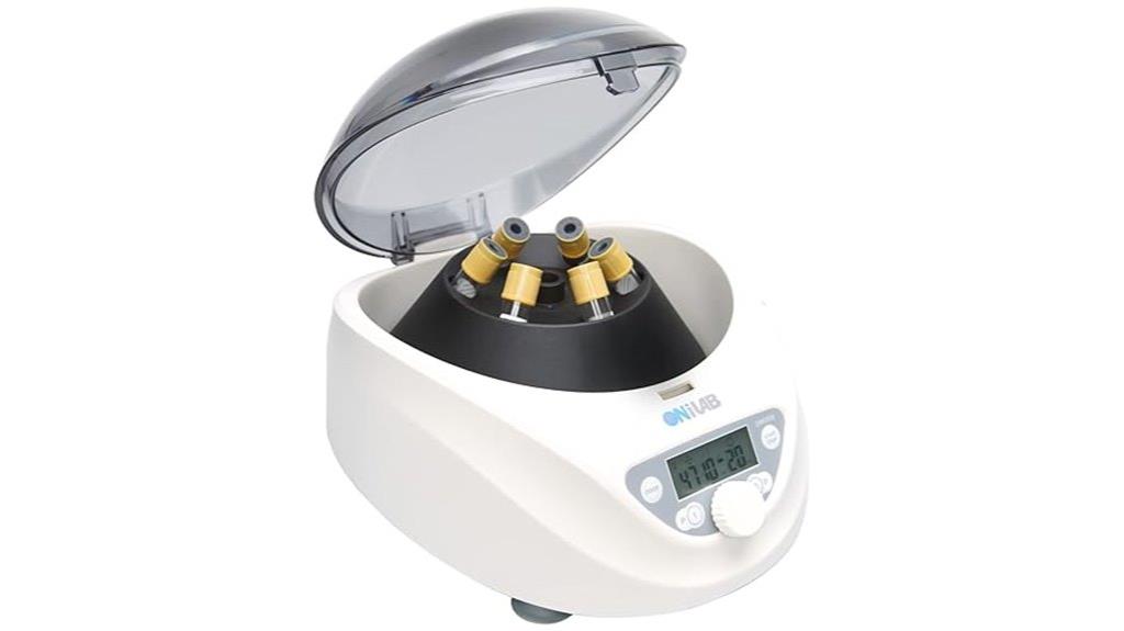 benchtop centrifuge with lcd