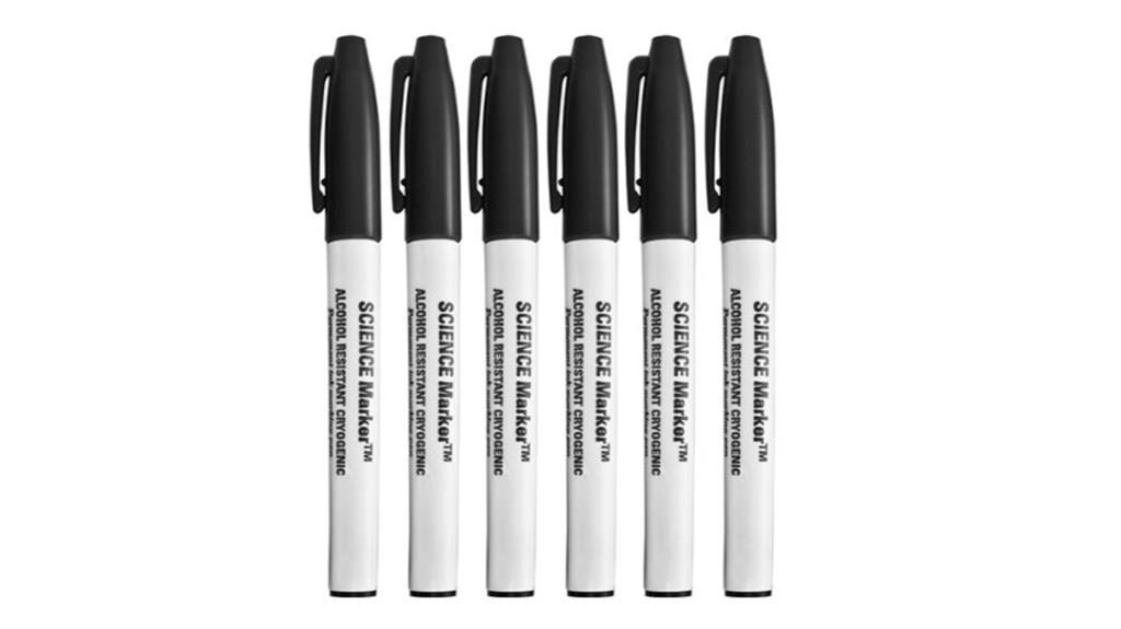 black cryogenic marker pack