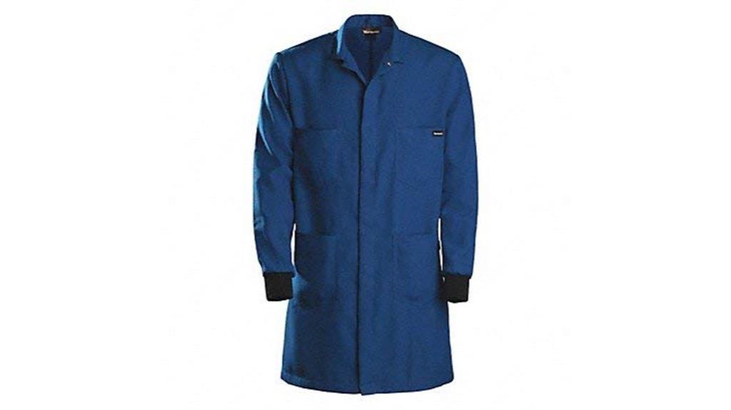 blue nomex men s lab coat