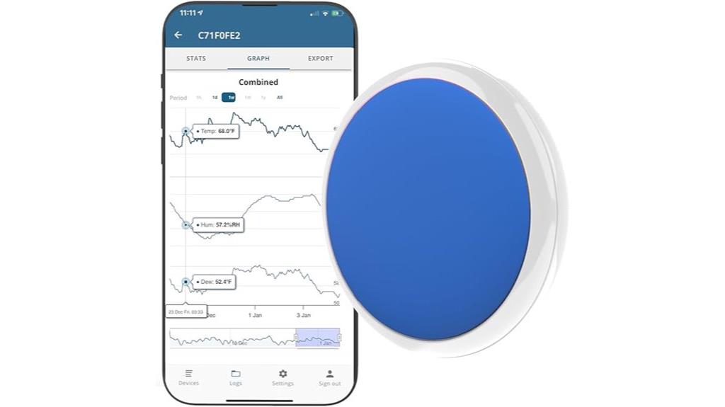 bluetooth data logger sensor