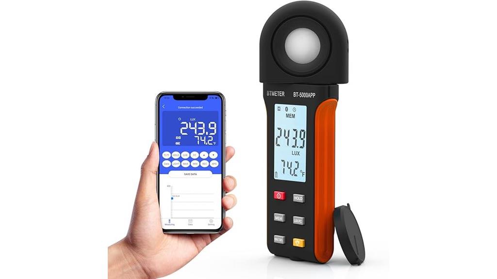 bluetooth illuminance light sensor