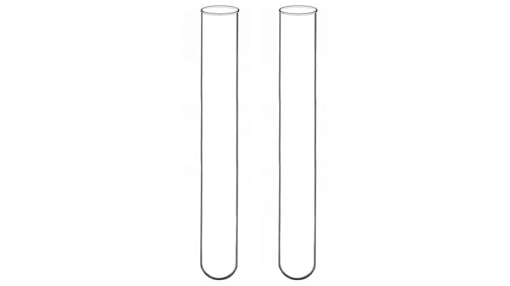borosilicate glass test tubes