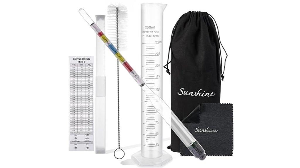 brewing alcohol specific gravity
