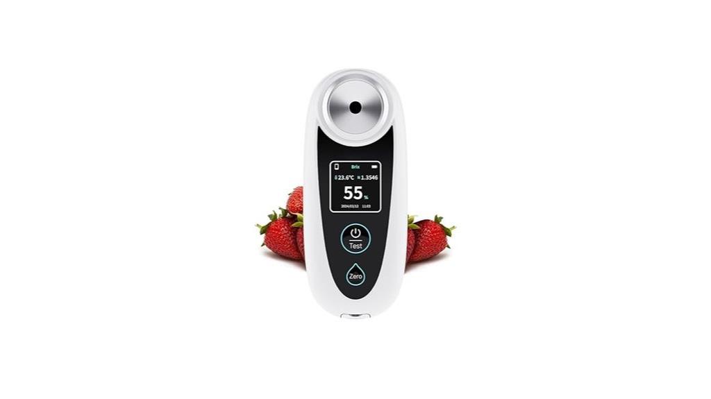 brix refractometer with atc