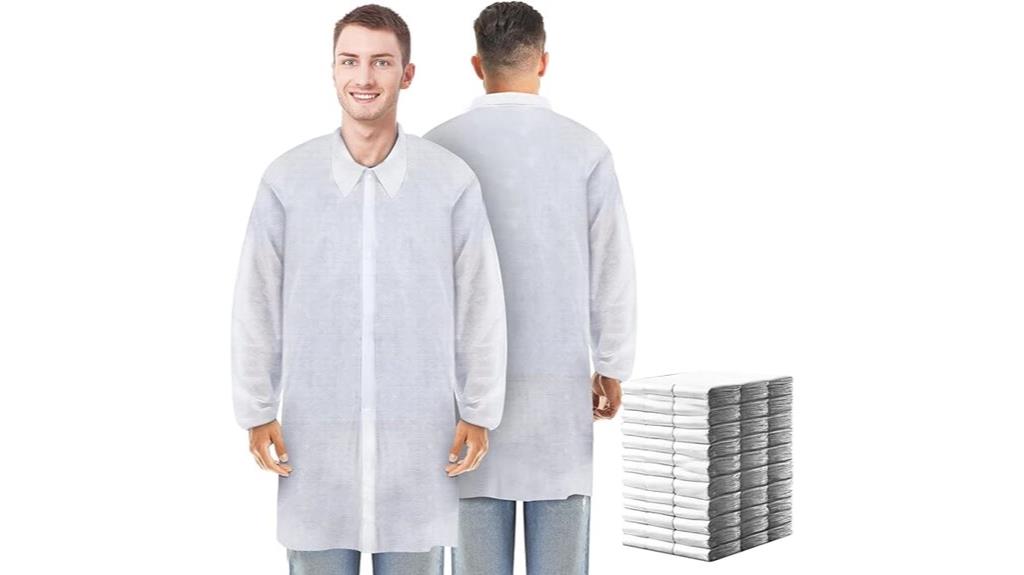 bulk adult lab coats