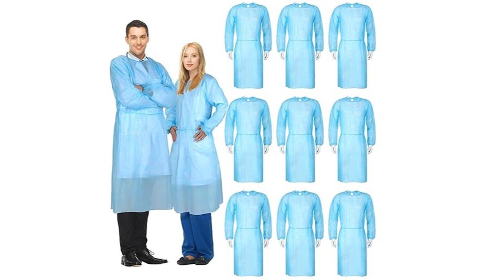 bulk disposable gown pack