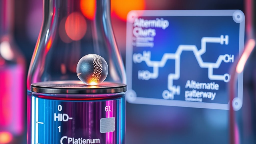 catalysts lower activation barriers