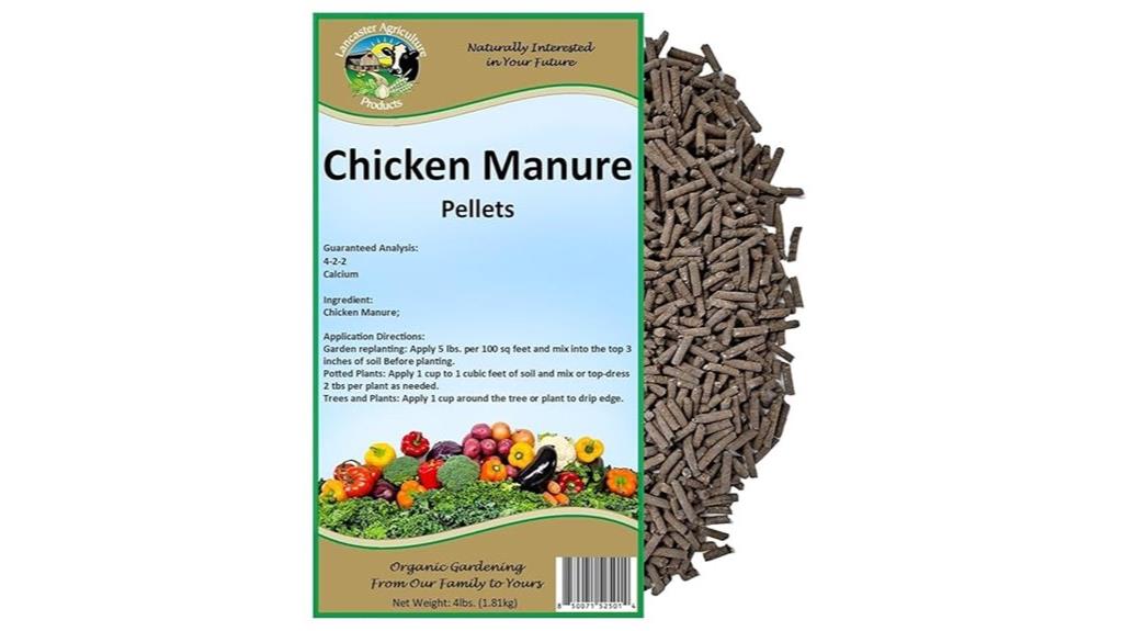 chicken manure pellet fertilizer