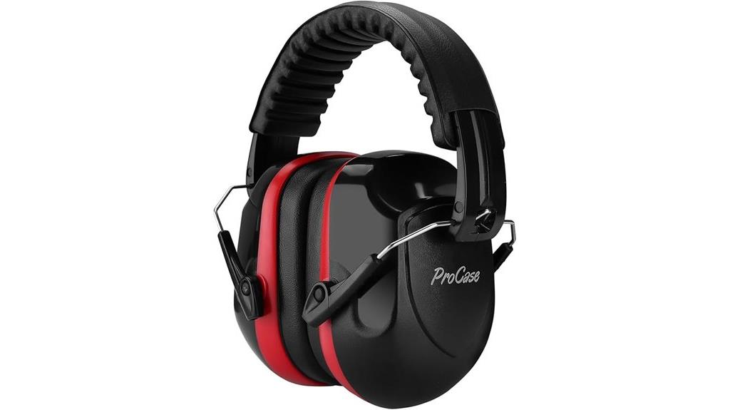 child and adult ear muffs