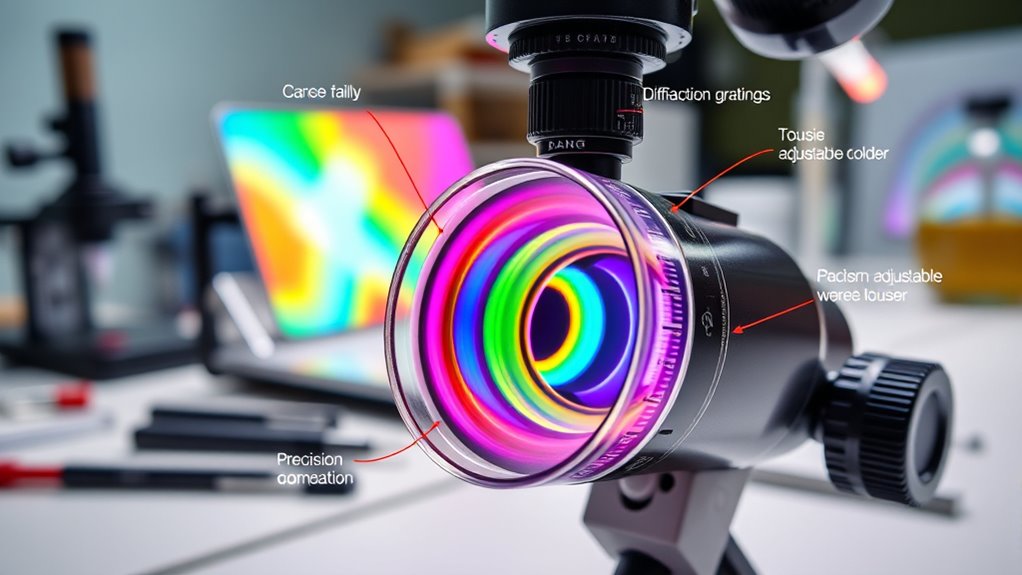choose durable adjustable spectroscope