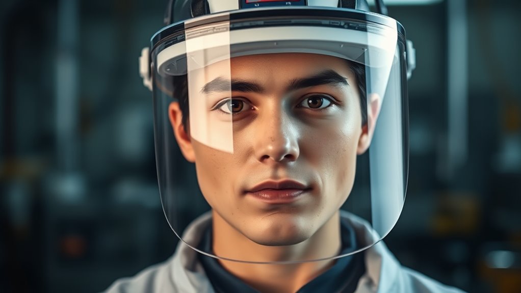 choosing safe acid face shields