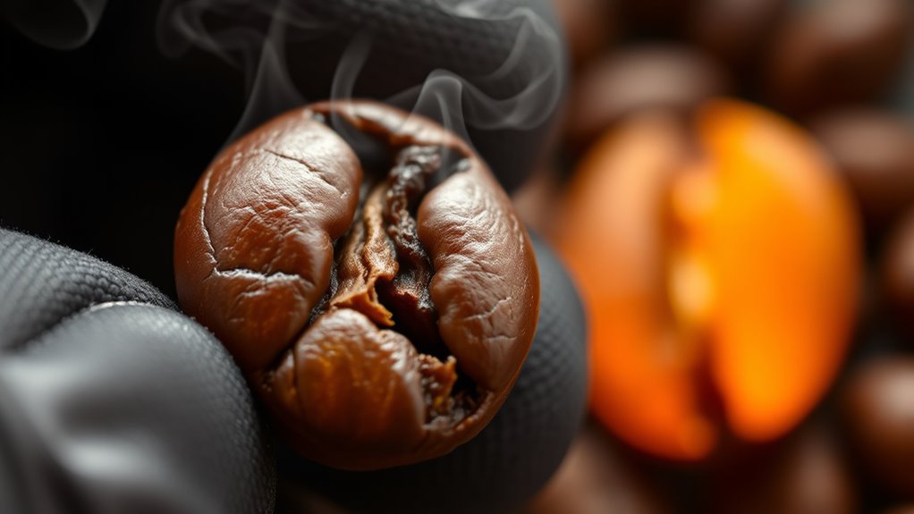 coffee roasting reaction dynamics