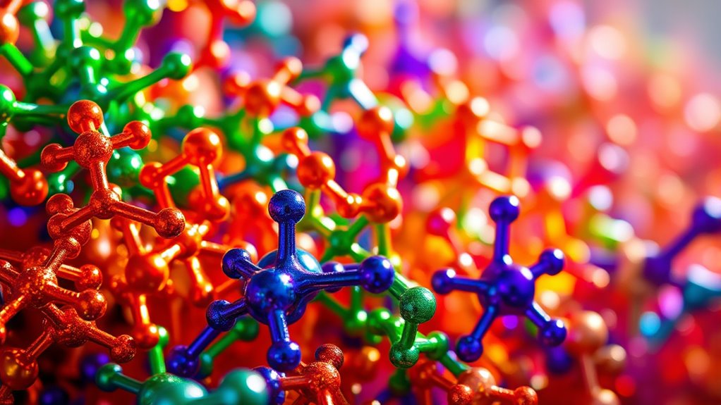 color intensity depends on solubility