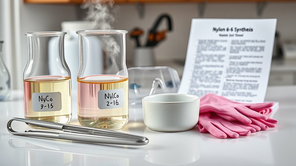 controlled chemical nylon synthesis