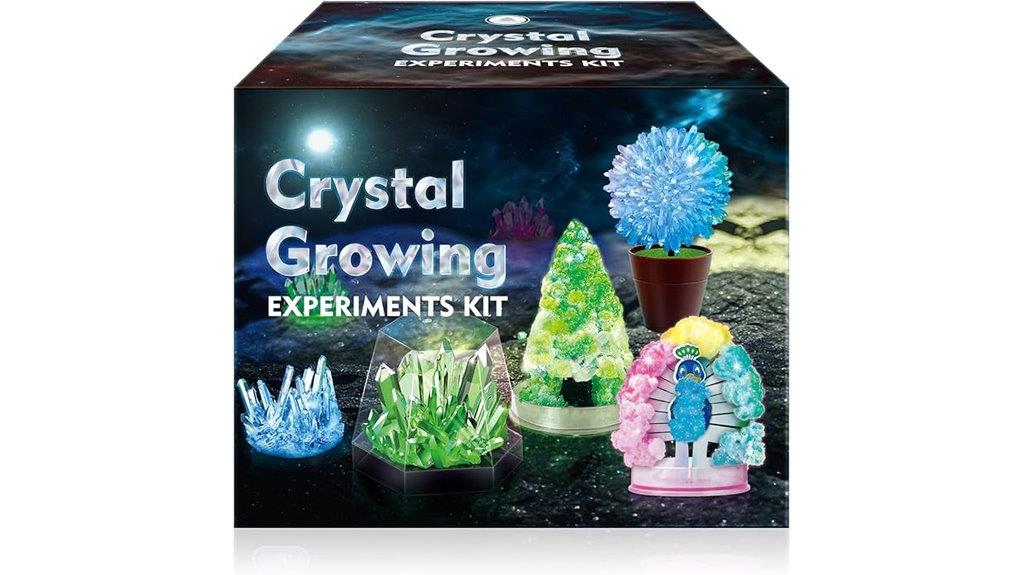 crystal growing science kit