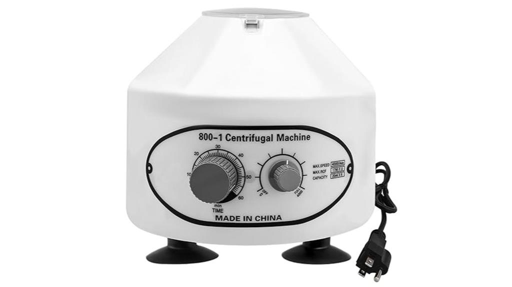 desktop electric laboratory centrifuge