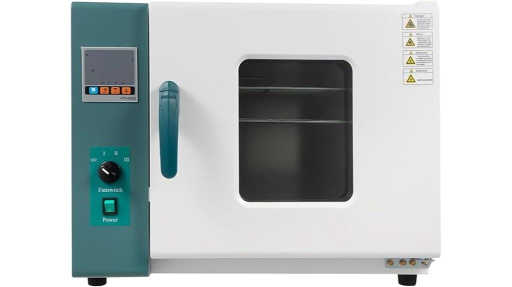 digital 1000w lab oven