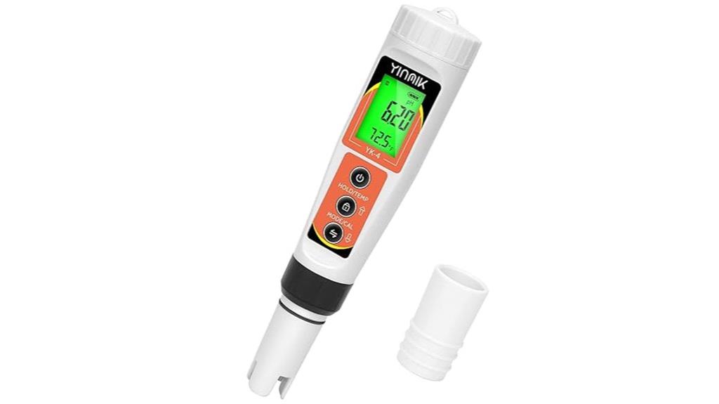 digital 4 in 1 ph tester
