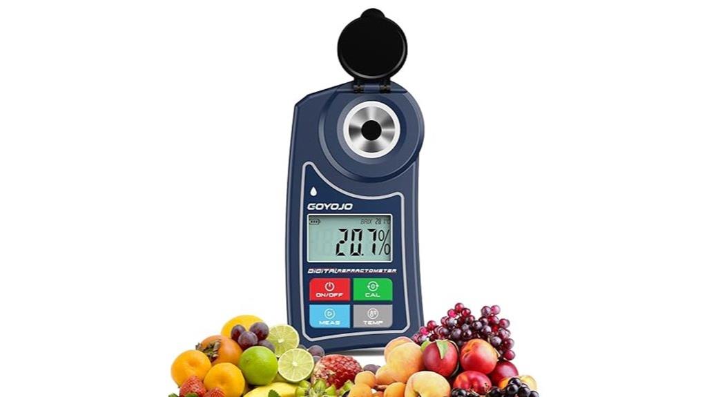 digital brix refractometer for liquids