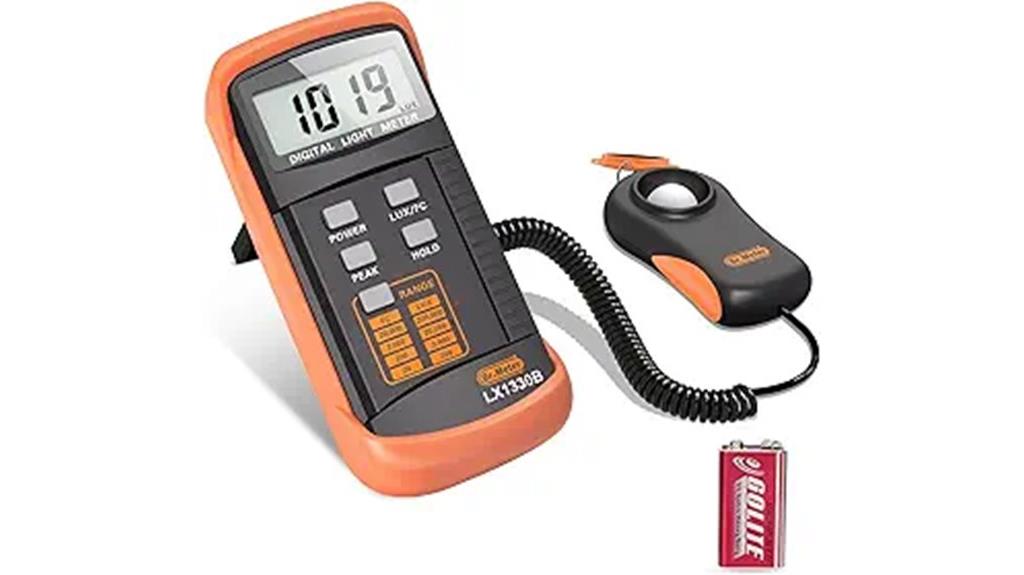 digital light intensity meter