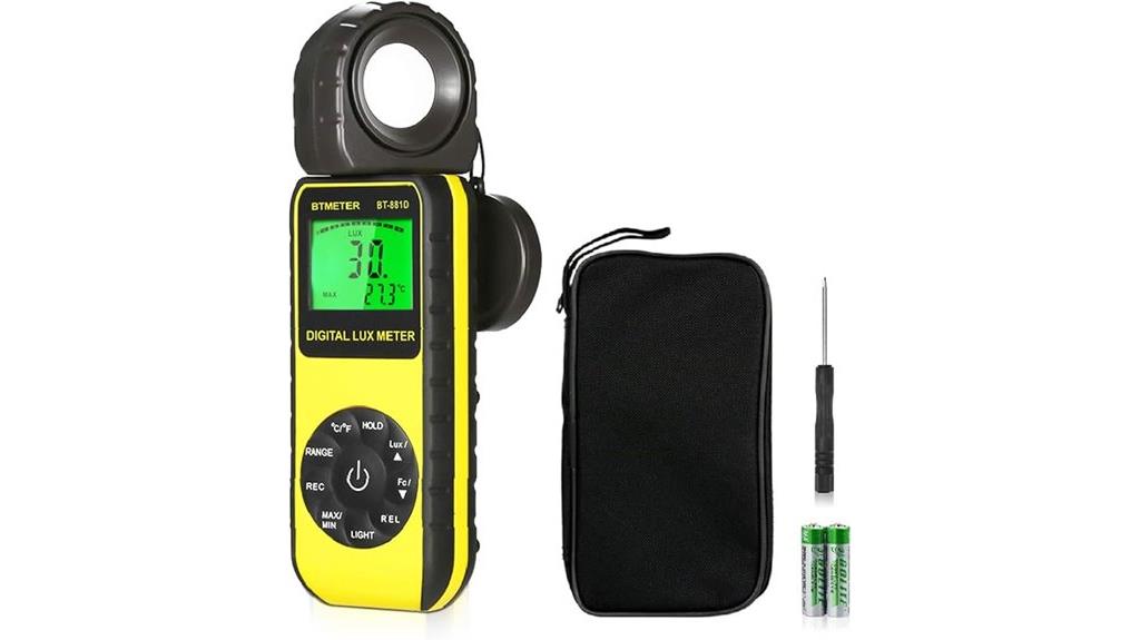 digital light meter device