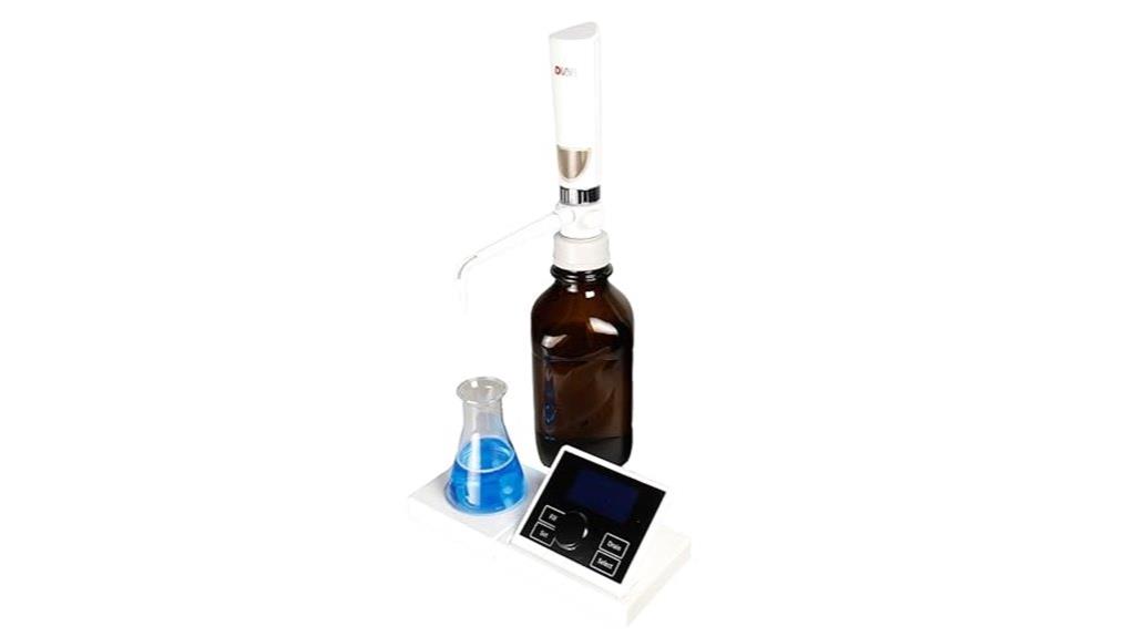 digital titrator burette