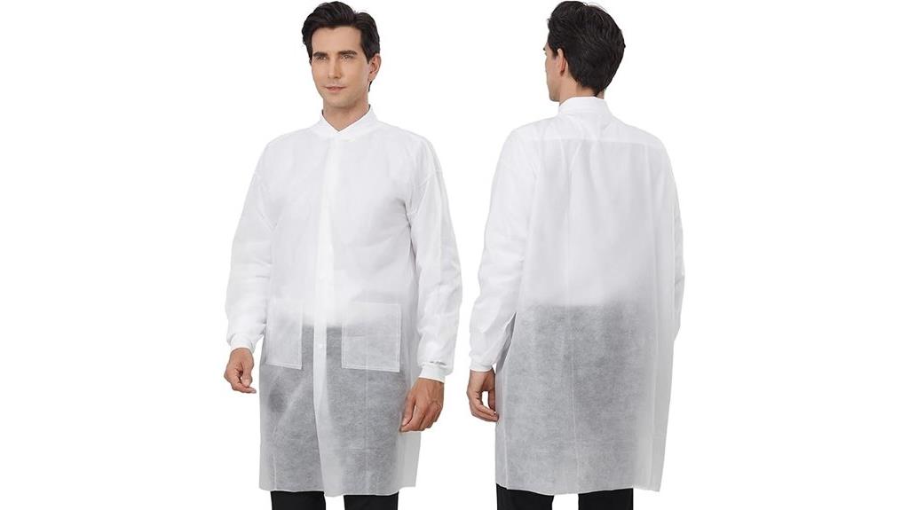 disposable adult lab coats