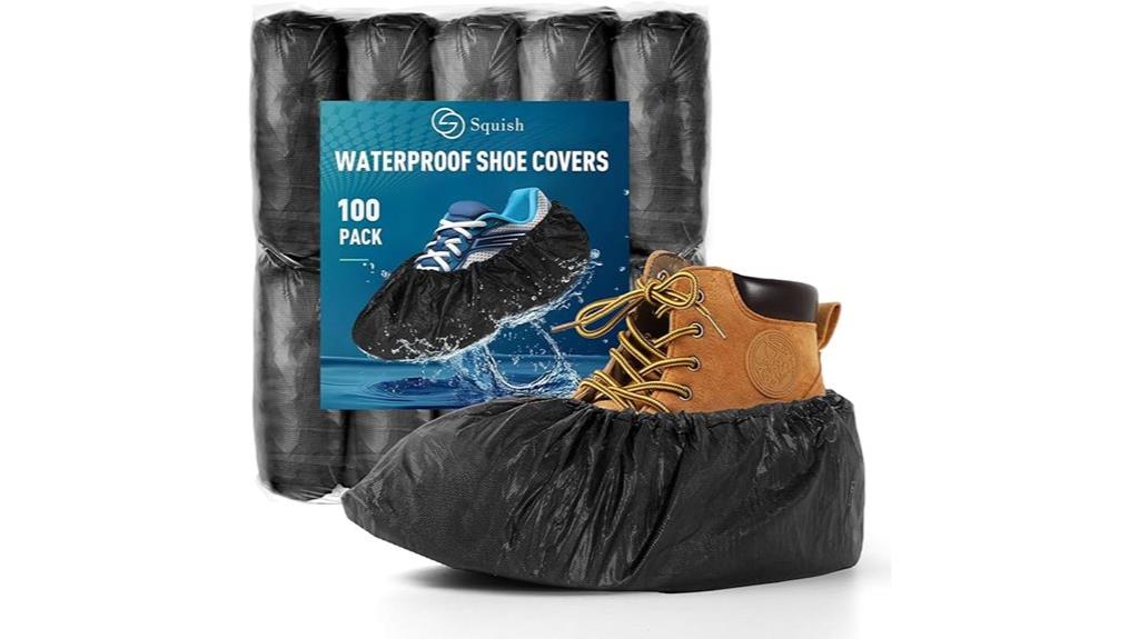 disposable non slip shoe covers
