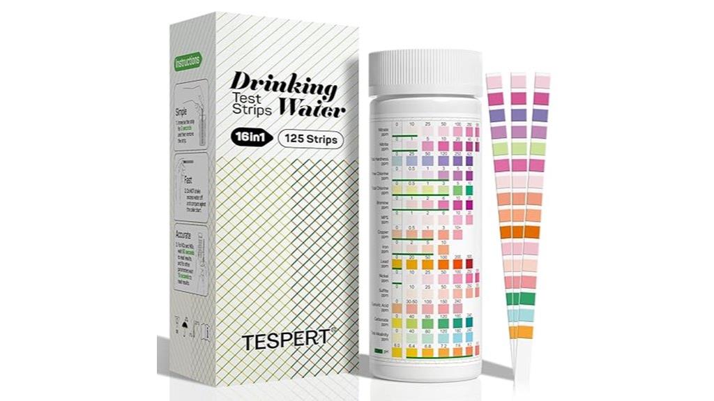 drinking water test strips