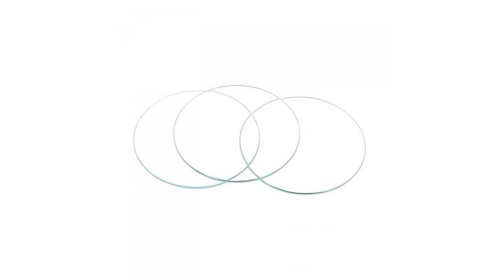 eight watch glass lenses