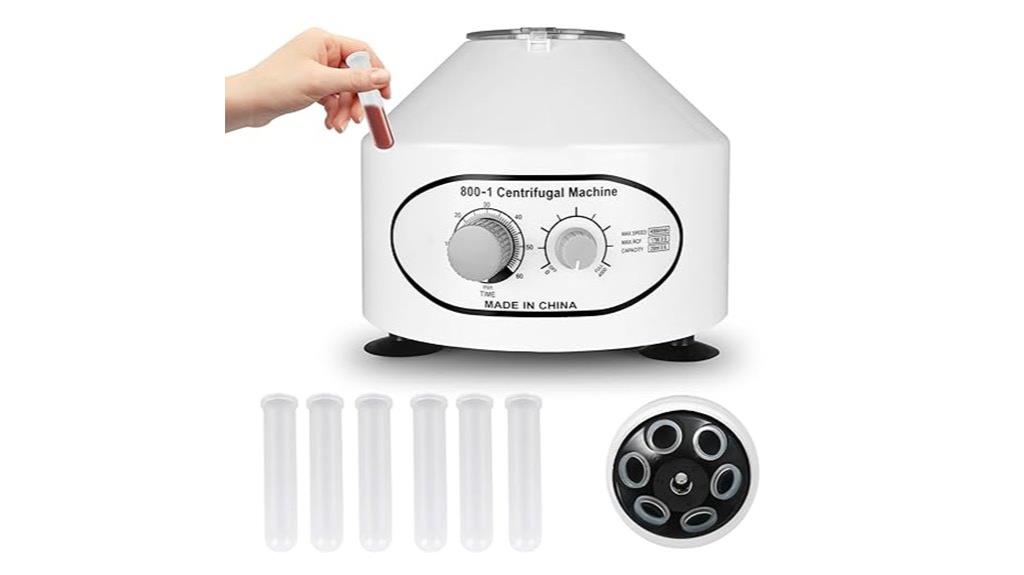 electric centrifuge with speed