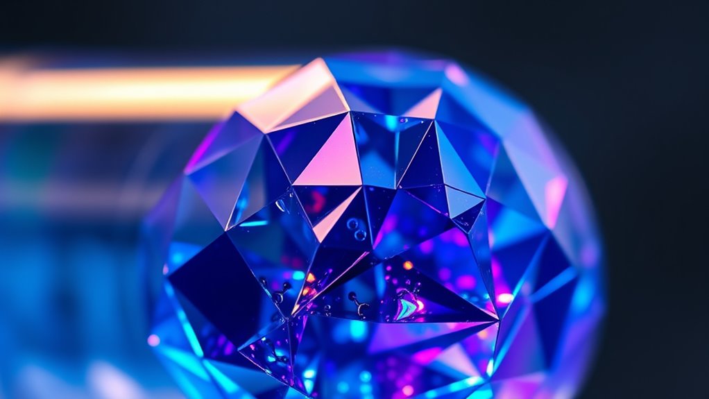 electrons transfer vivid colors