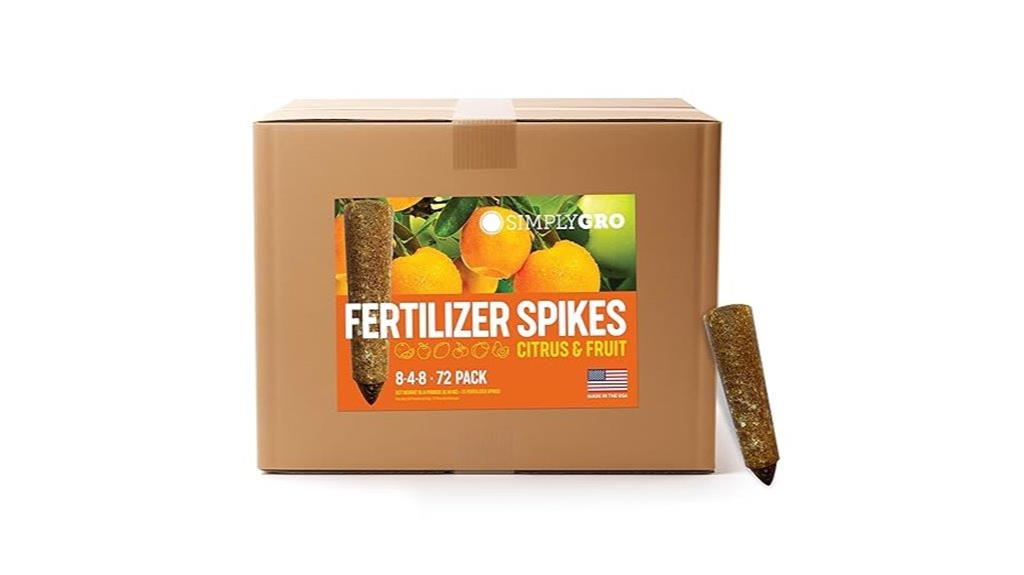 fertilizer spikes for citrus
