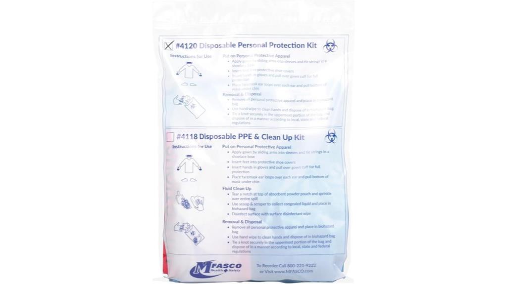 first aid personal protection