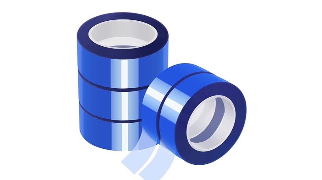 five rolls heat tape