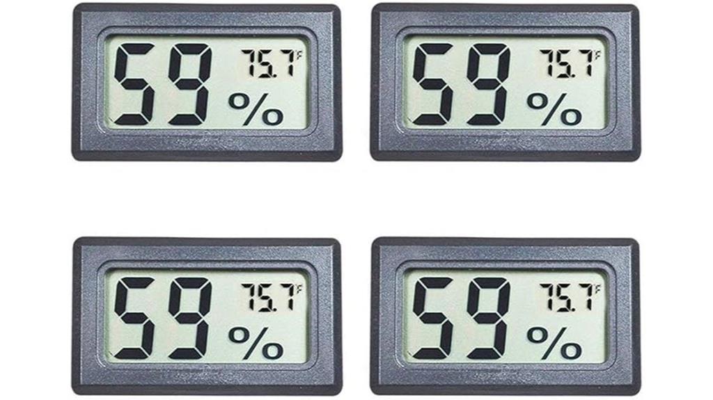 four pack lcd meters