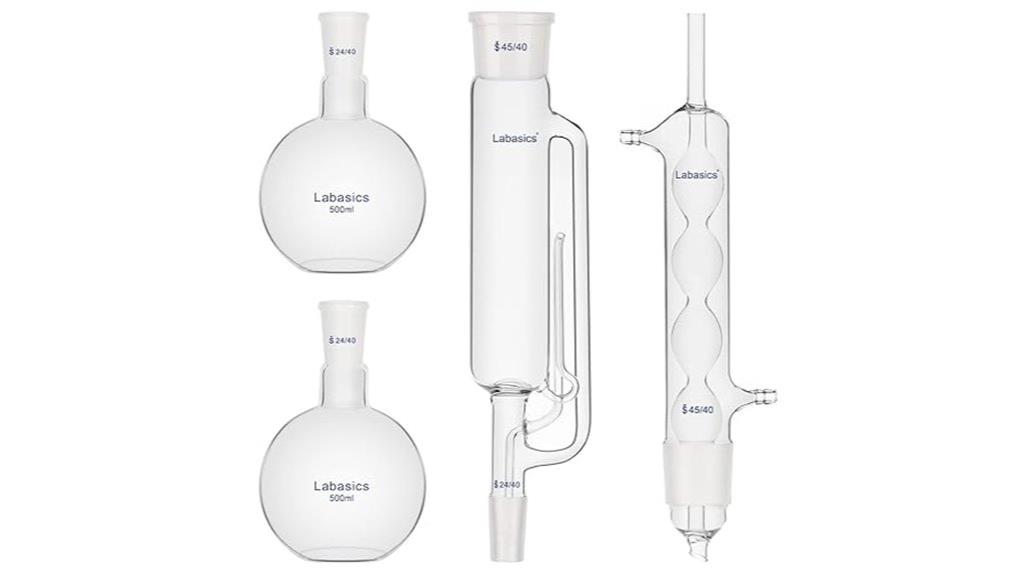 four pack soxhlet extractors