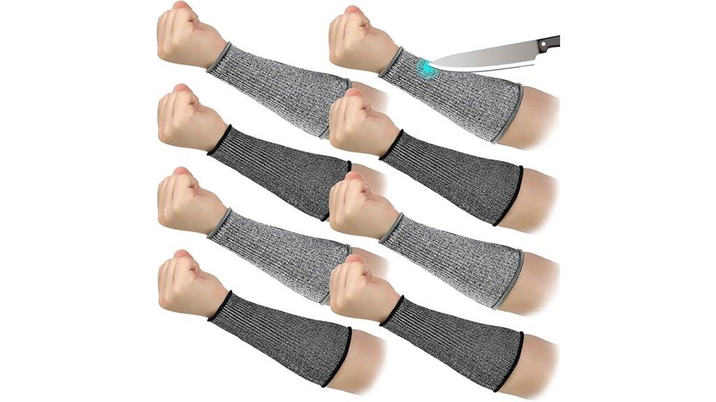 four pairs of arm protectors