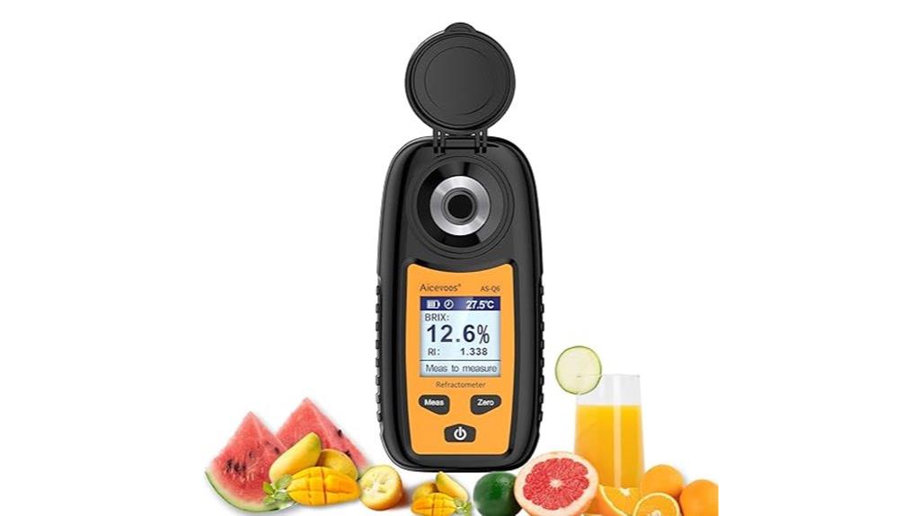fruit juice sugar measurement