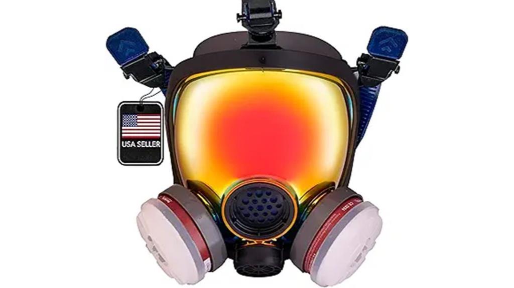full face gas mask
