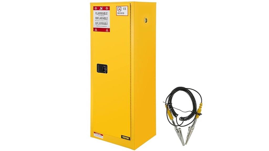 galvanized steel flammable cabinet